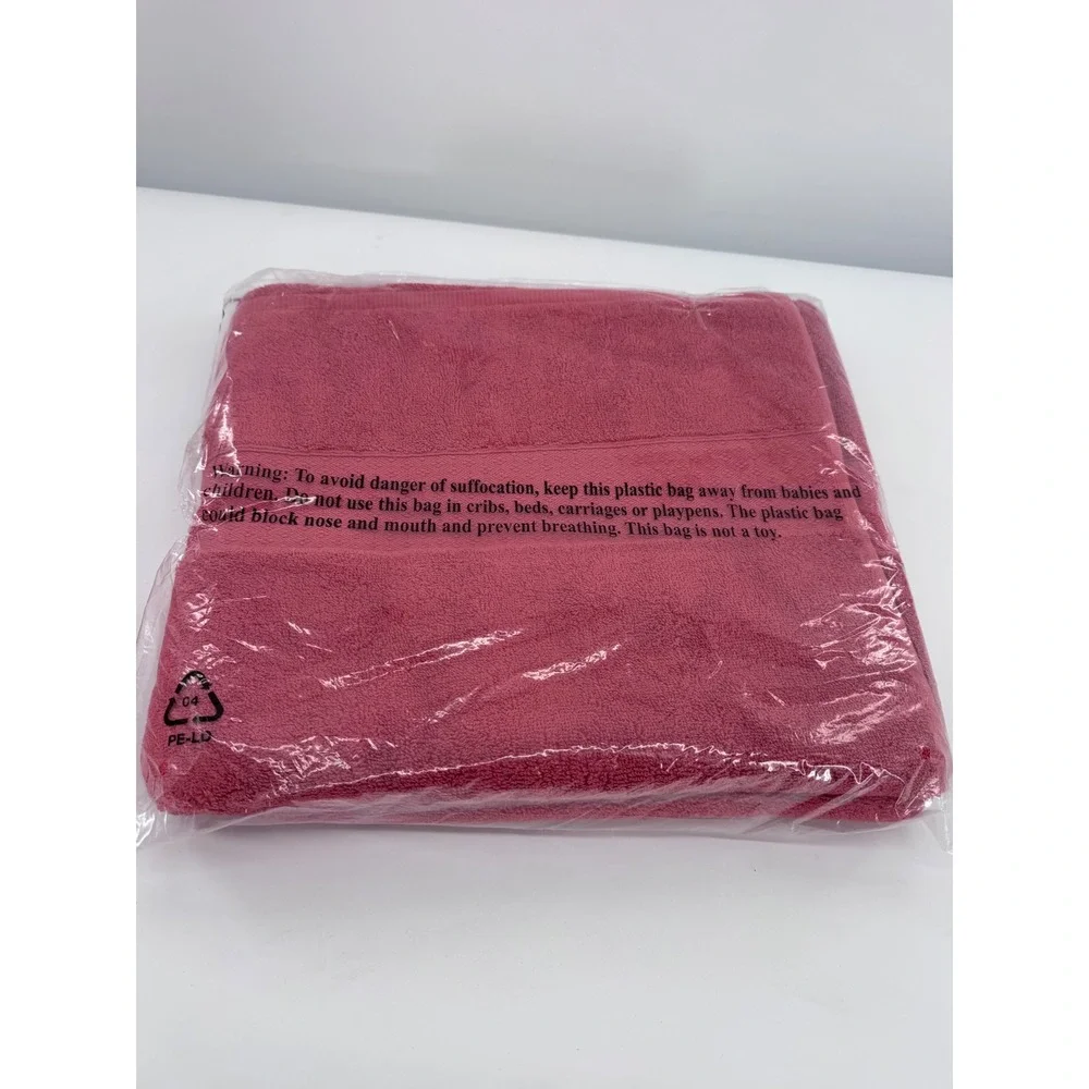 Chaps‎ Bath Towel Washcloth Set Coral Stone Harbor Geometric Turkish Cotton  New